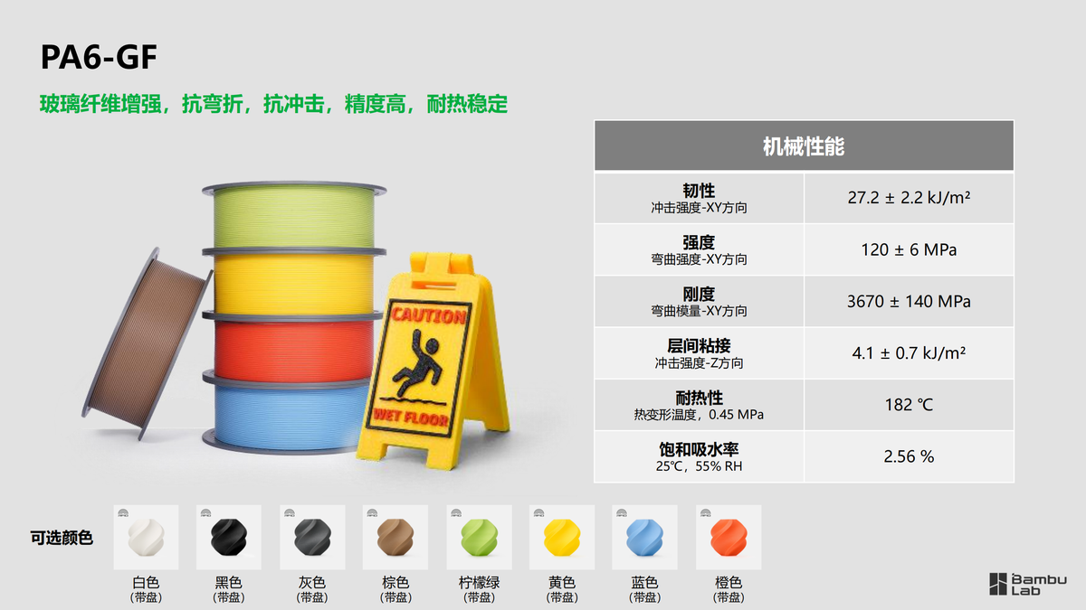 拓竹 性能耗材 技术参数（5）