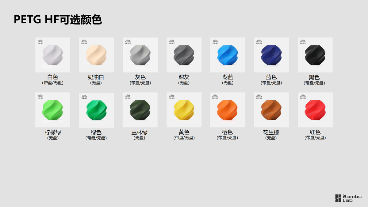 拓竹 PLA 基础耗材（6）